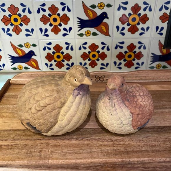 UCTCI Japan Vintage Pair Of Birds - Picture 3 of 10